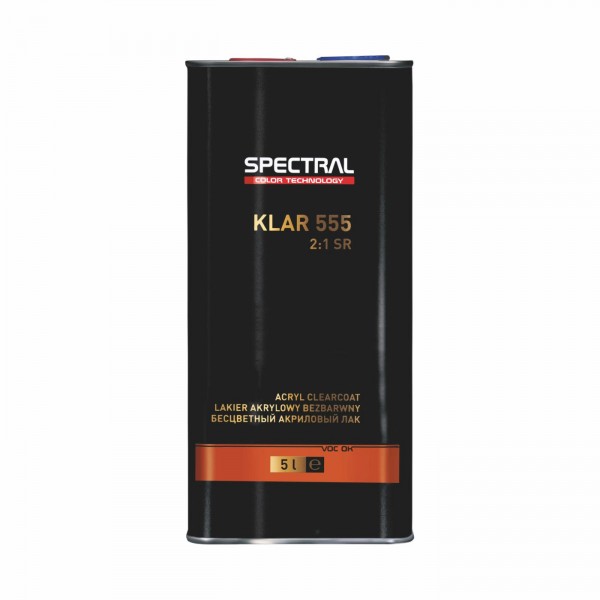 SPECTRAL Лак бесцветный KLAR 555 HS 2+1 SR 